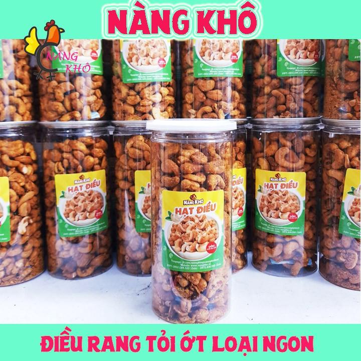 1 Kí Điều Tỏi Ớt Loại Ngon ( điều nguyên ) | Nàng Khô - 2 Hộp 500GR