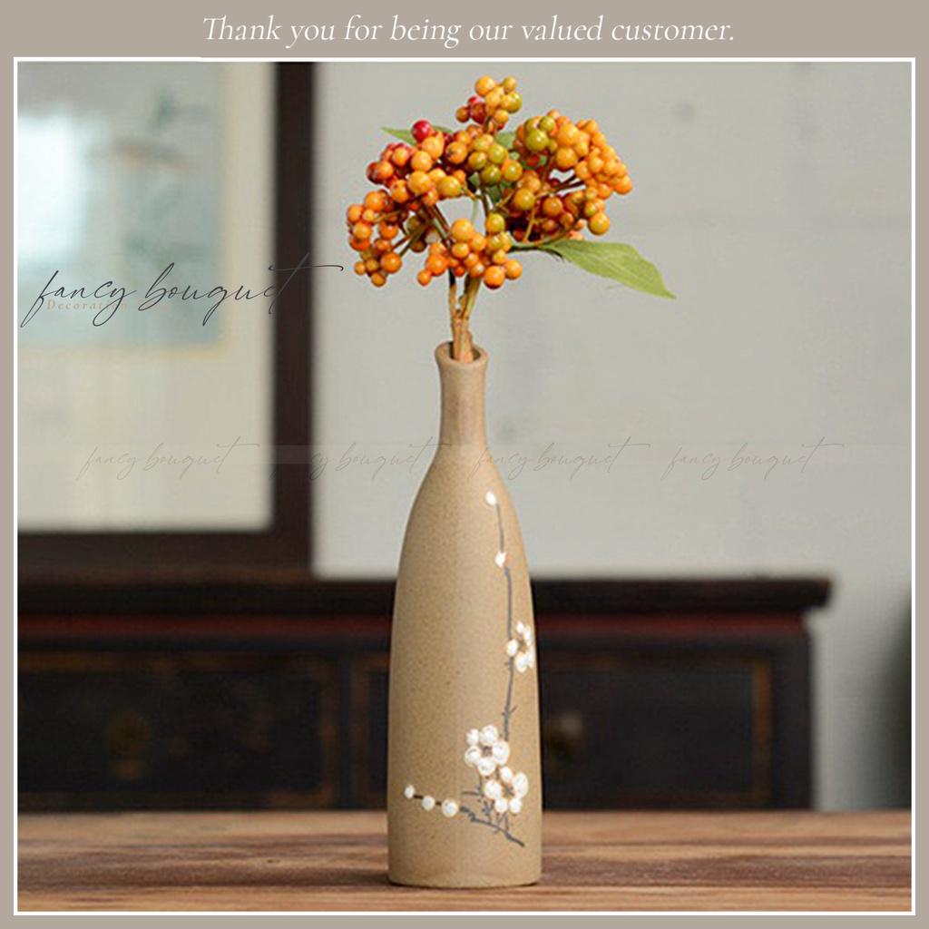 Bình gốm Jingdezhen Zen Hoa nghệ thuật️️ Bình hoa thủ công sáng tạo phòng khách trang trí