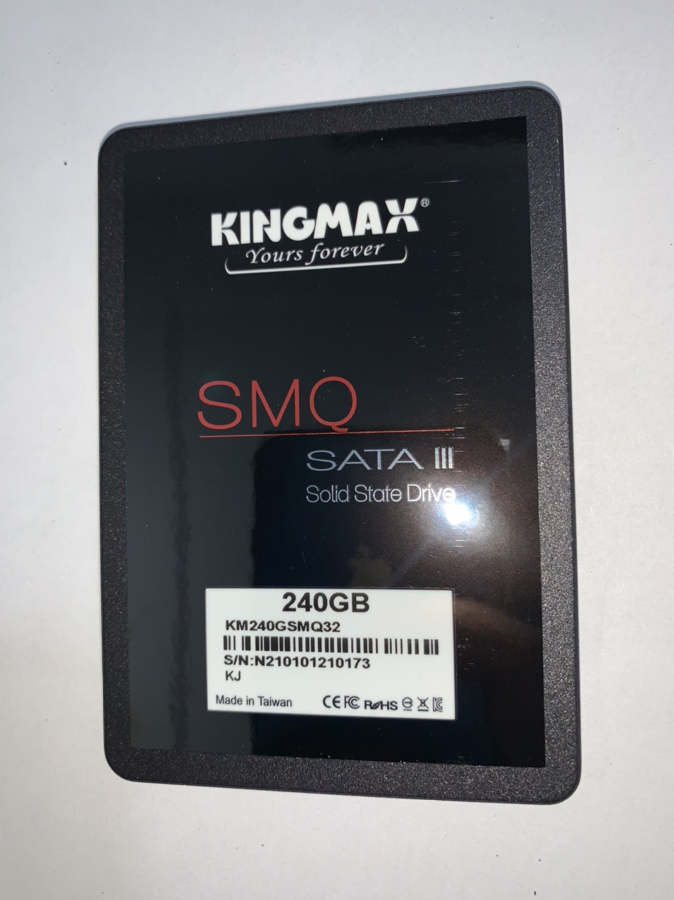 Ổ Cứng SSD KINGMAX SMQ 240GB (2.5 inch SATA III, R/W 540/450 MB/s) - Hàng Chính Hãng