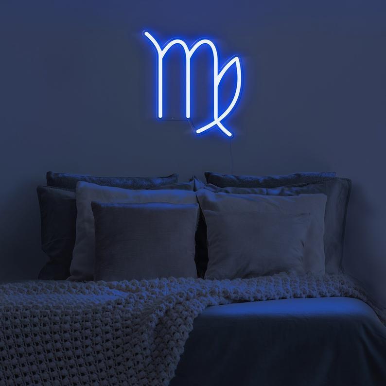Đèn LED neon sign hình CUNG XỬ NỮ| Sử dụng điện 12V | Chuyên dùng trang trí tường, trang trí phòng ngủ, trang trí nhà , trang trí quán coffee, trang trí cửa hàng.