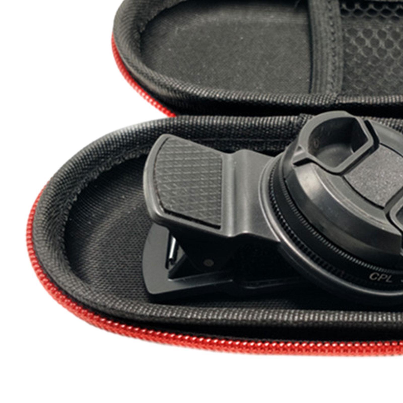 37mm CPL Phone Camera Lens Circular Polarizer Lens Filter for Most Mobilephone Clip on Cellphone CPL Filter, with Storage Bag