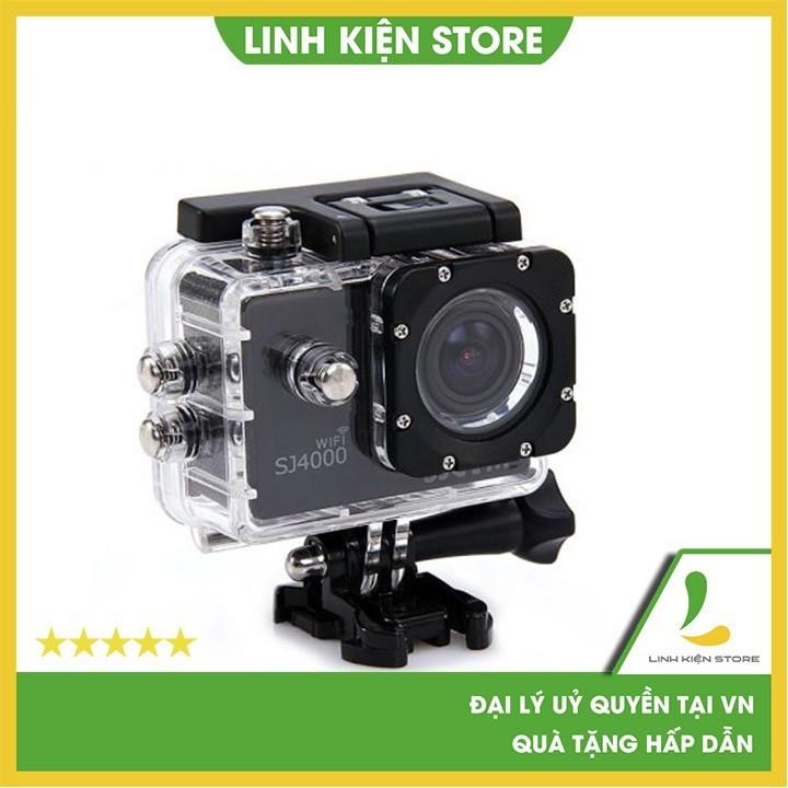 Camera hành trình SJCAM SJ4000 Wifi - Máy quay hành động quay 2K@30fps hình ảnh sắc nét - Hàng Chính Hãng