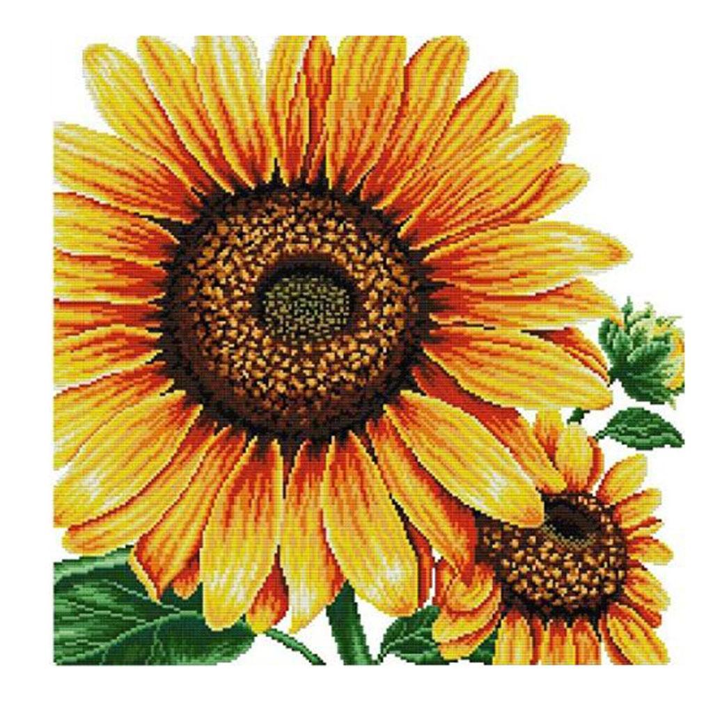 Stamped Cross Stitch Kits Pre-printed Pattern Cloth