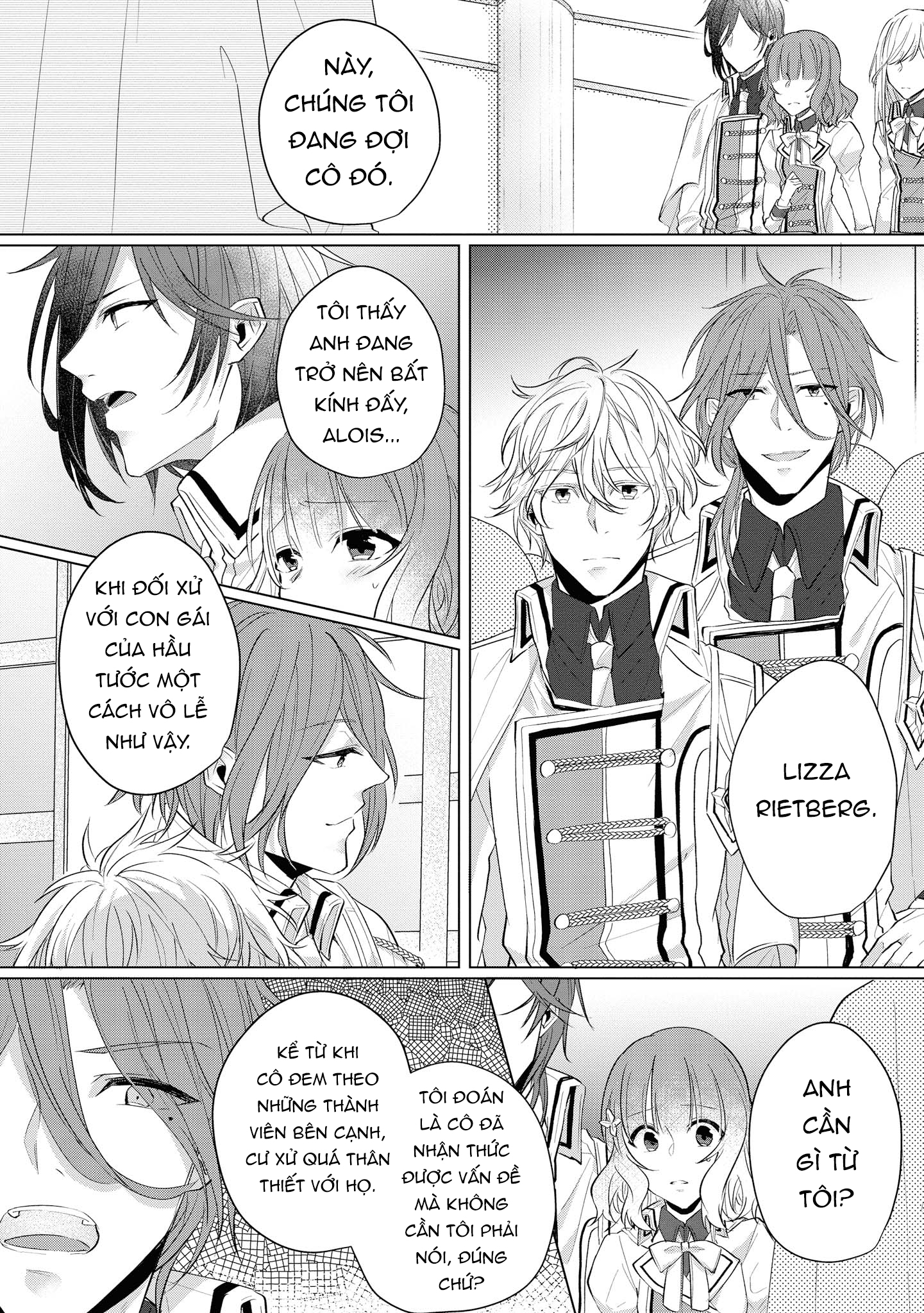 vị hôn phu là kẻ phản diện nên tôi hơi rén chapter 7 8