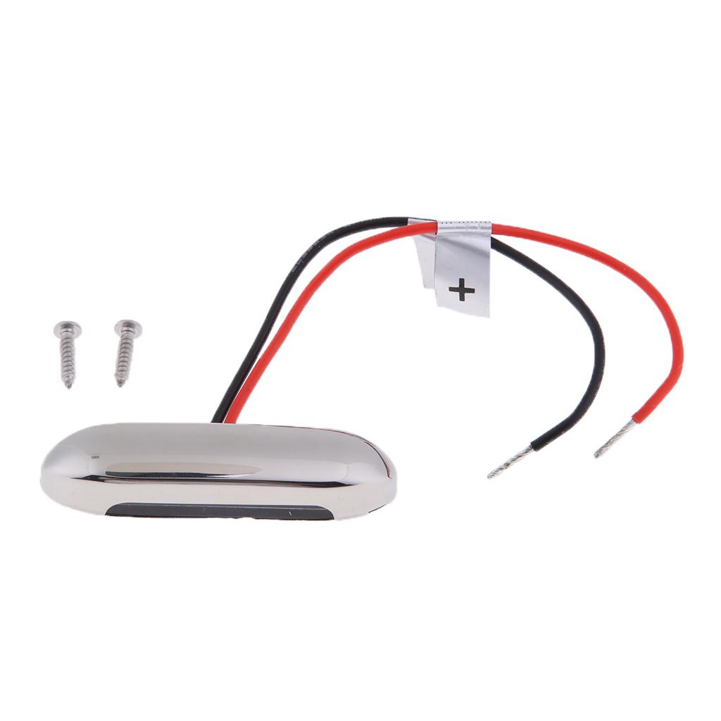 12V Wall Lights, Stair Lights Outdoor Blue LED Step Light Wall Mount Garden Path