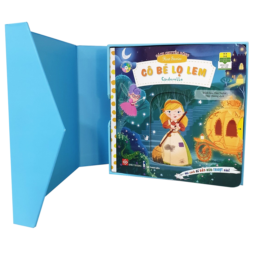 Hộp Sách Tương Tác Chuyển Động - Thế Giới Cố Tích