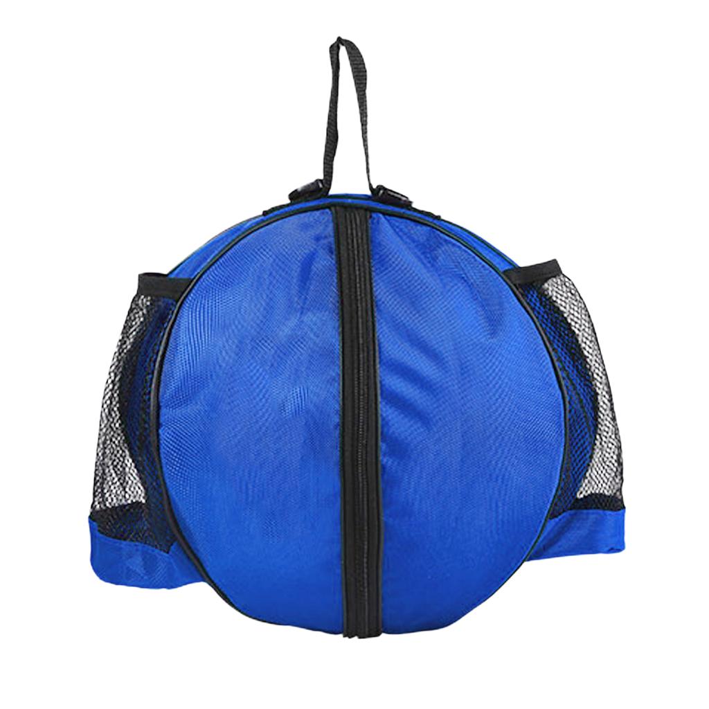 Waterproof Basketball Soccer Carrying Bag Volleyball Handbag Case with Adjustable Shoulder Strap Blue/Black/Red