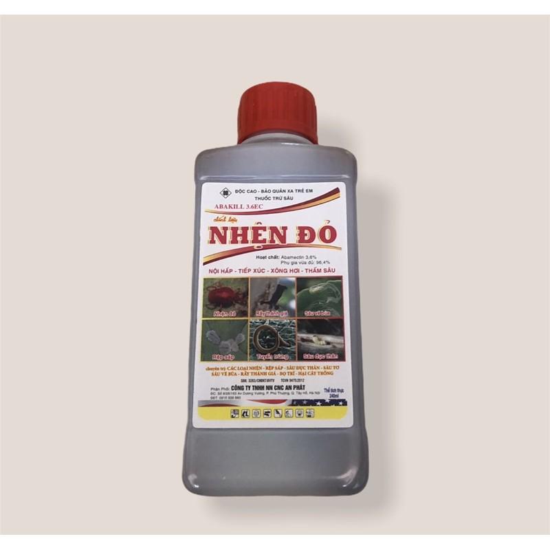 Sản phẩm sinh học trừ nhện đỏ, rầy thánh giá...240ml