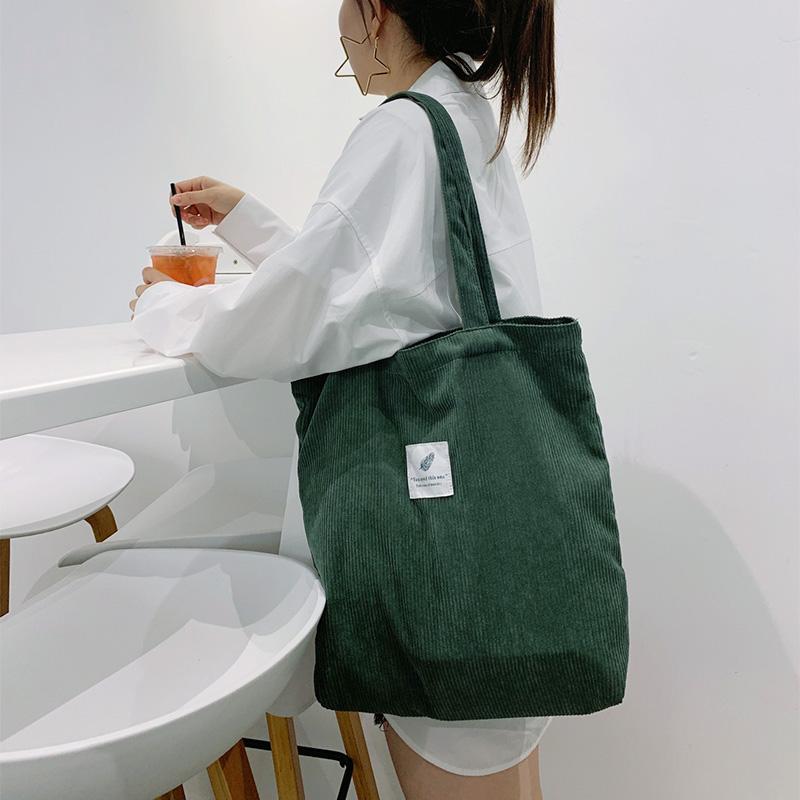 2021 Phụ Nữ Của Shop Túi Vải Đeo Vai Nữ Tay Lỡ Ren Định Môi Trường Lưu Trữ Có Thể Tái Sử Dụng Có Thể Gấp Gọn Túi Tote