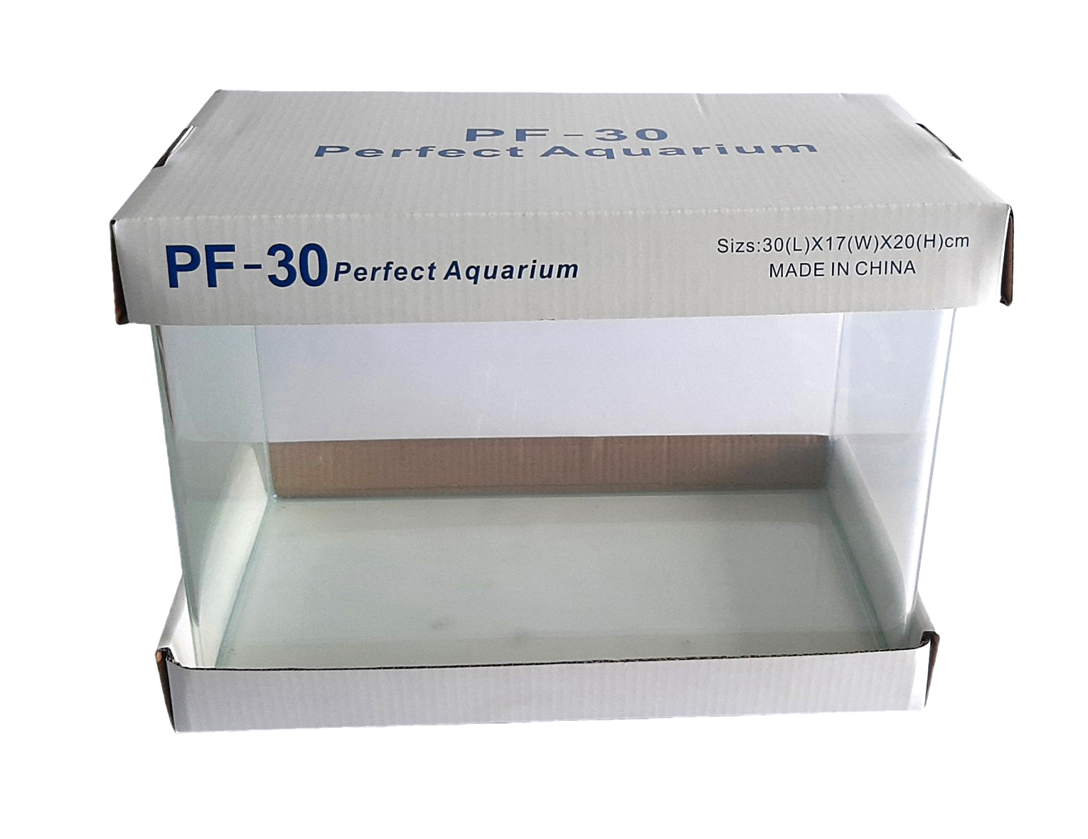 Bể cá mini 30x17x20 cm kính đúc để bàn