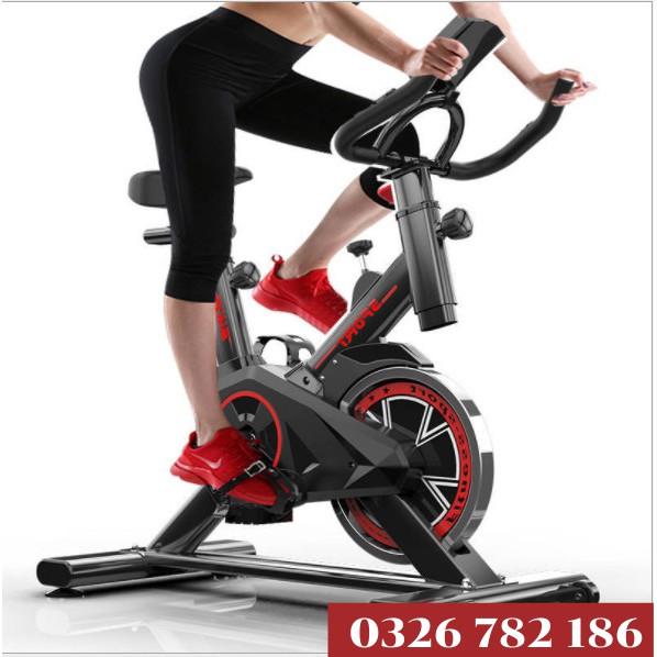 Xe đạp tập gym thể dục tại nhà Spin Bike, kiểu dáng thể thao Tặng kèm đồng hồ+Trụ đấm bốc