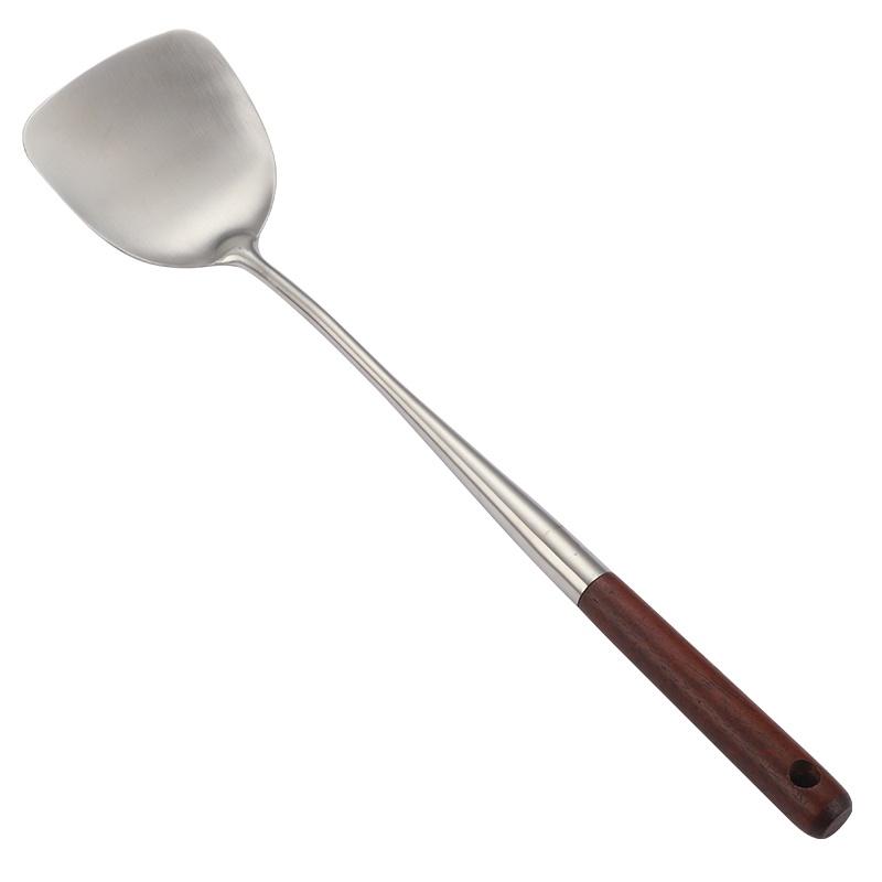 Sạn xào inox cán gỗ cẩm lai