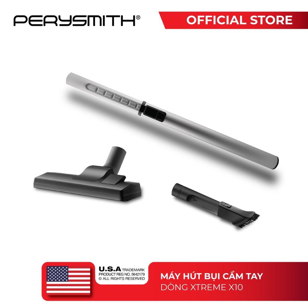 Máy hút bụi PerySmith XTREME X10 cầm tay có dây lực hút mạnh 19500PA - Hàng chính hãng