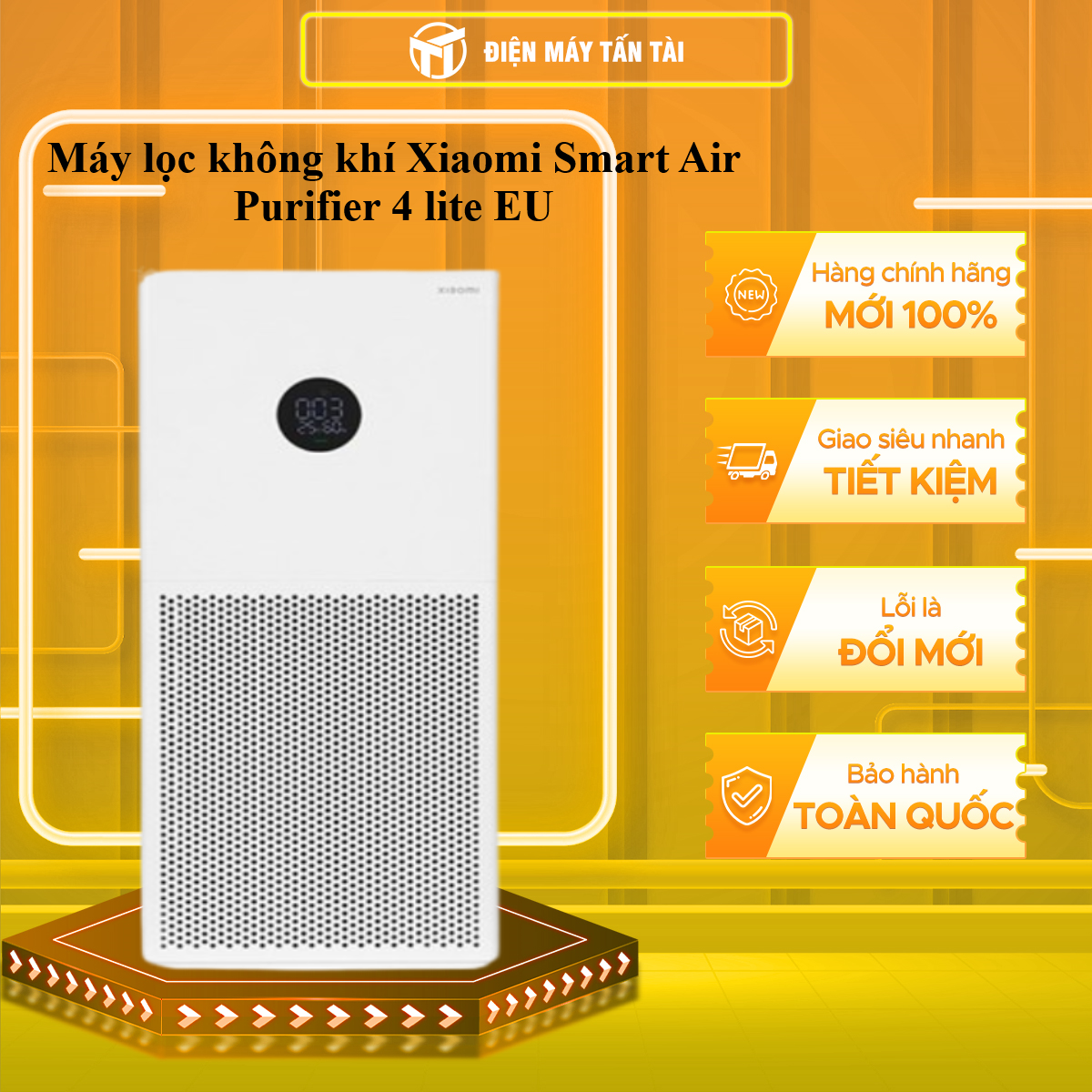 Máy Lọc Không Khí Xiaomi Smart Air Purifier 4 Lite EU - BHR5274GL - Hàng chính hãng