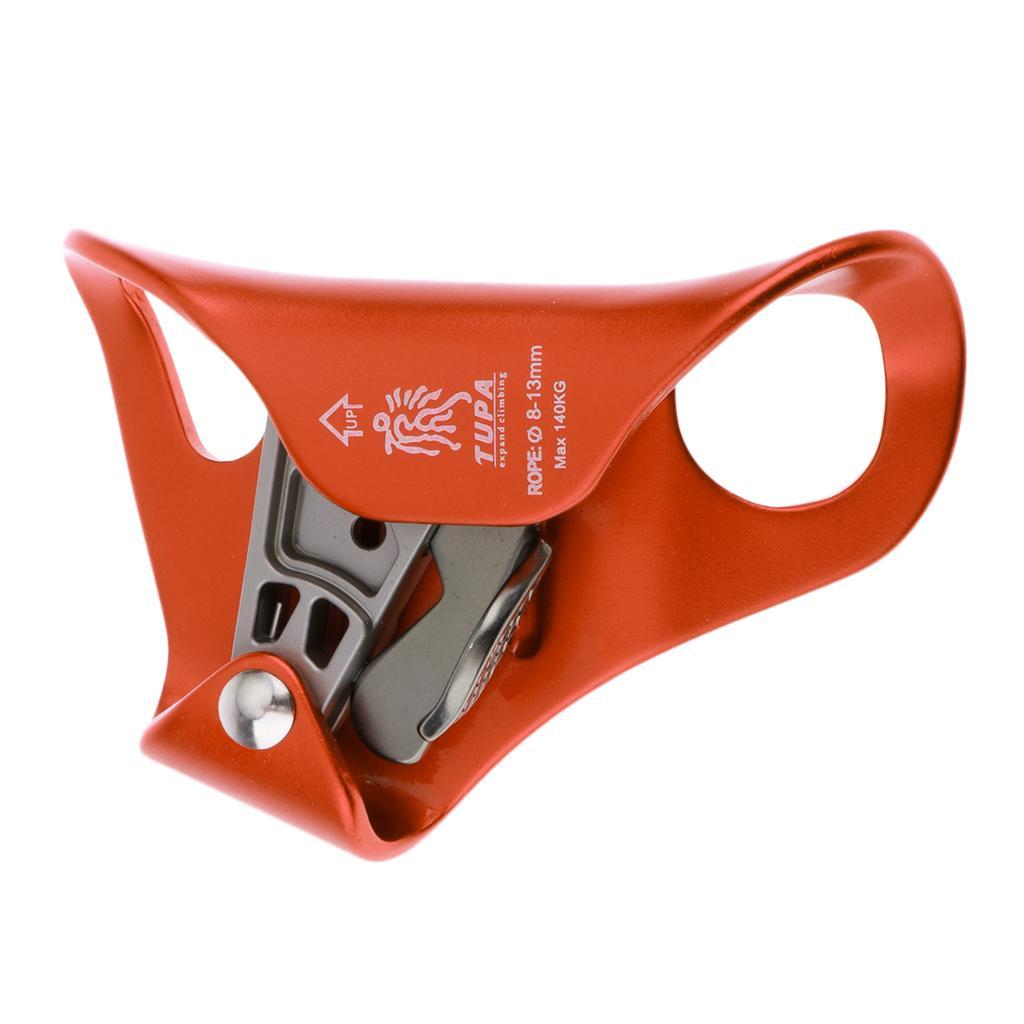Climbing Chest Ascender Mountaineering Riser Rappelling Equipment Orange