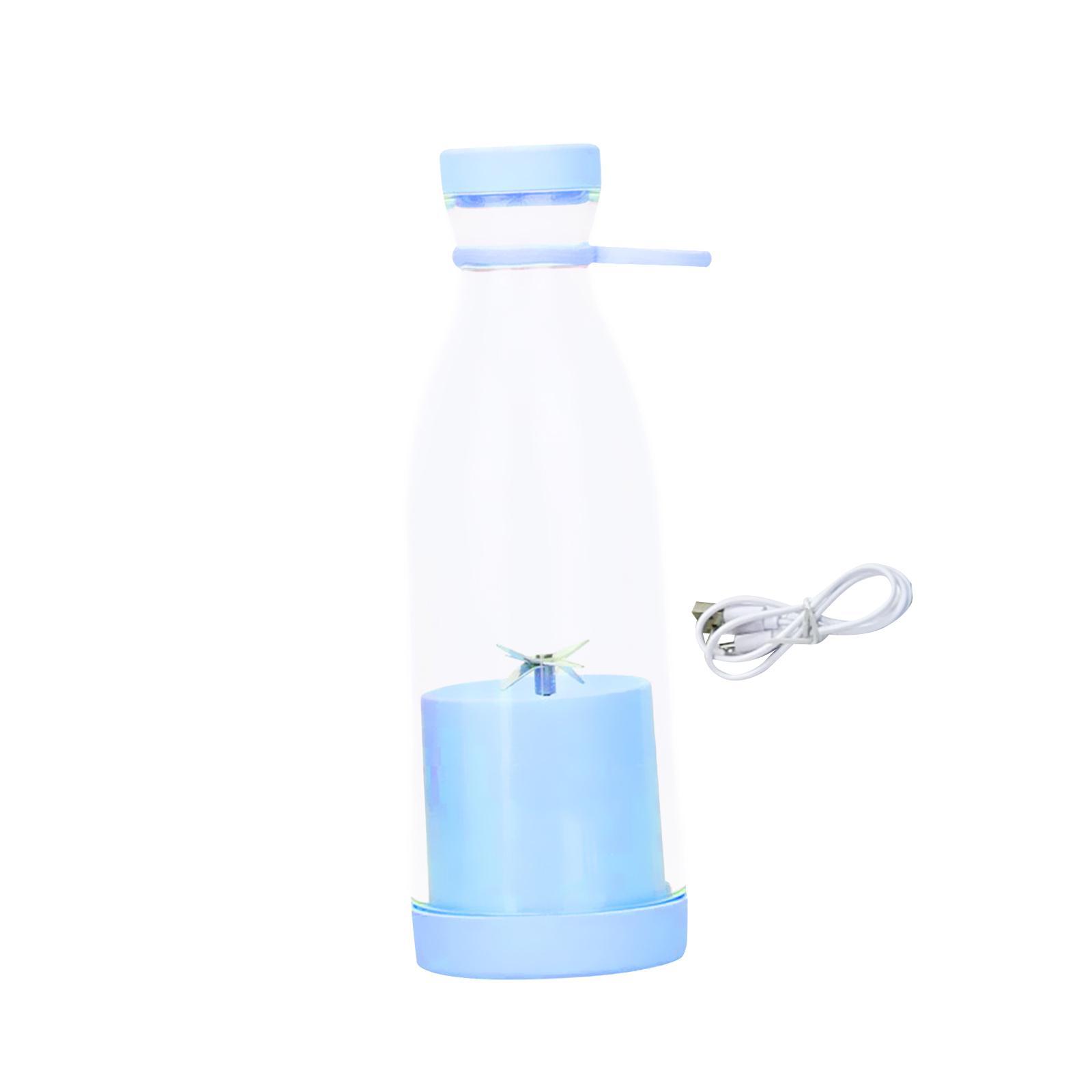 Electric Juicer Juice Mixer Portable Blender Multifunctional Office 6 Blade Personal Travel Blender Juicer Cup with Lids for Watermelon BBQ