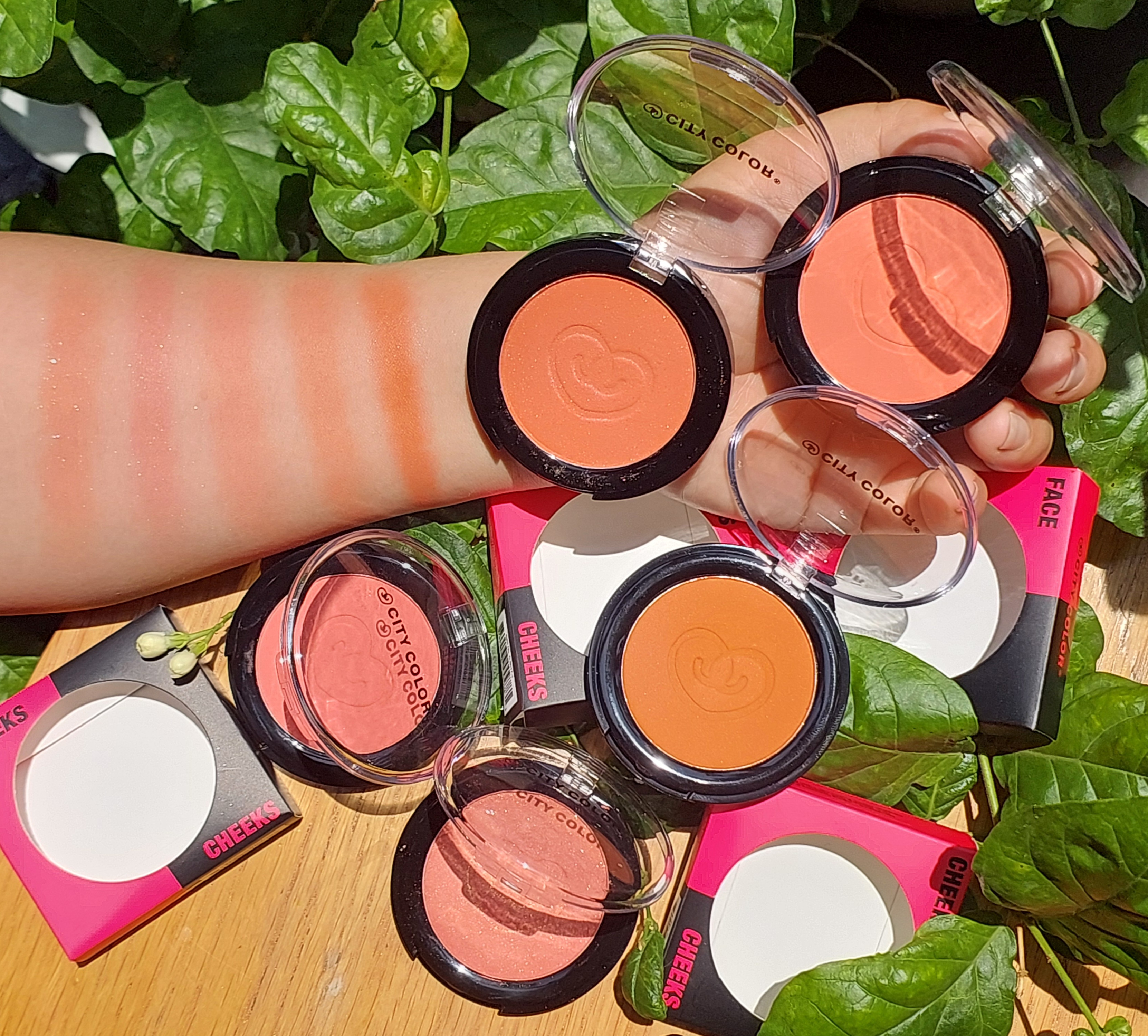 Má hồng CITY COLOR Cheek Tain 5 màu