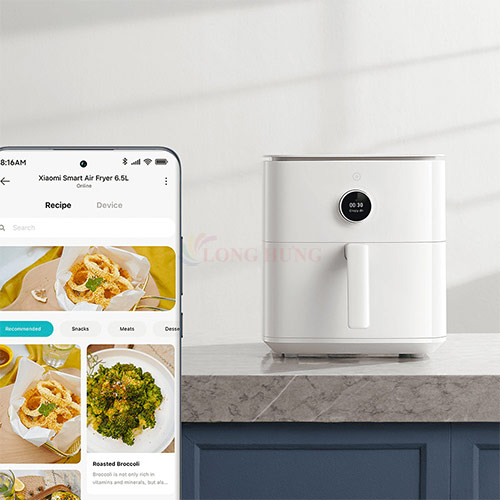 Nồi chiên không dầu điện tử Xiaomi Smart Air Fryer 6.5 lít BHR7357EU/BHR7358EU MAF10 - Hàng chính hãng