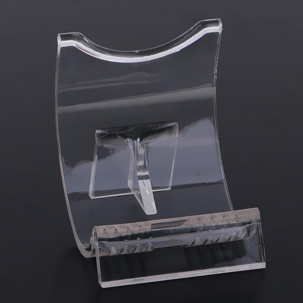 40pcs High Quality Translucent Clear   Collectors Display Case Bracket