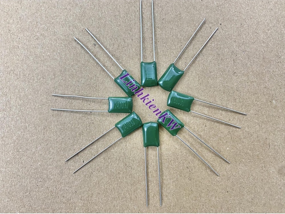 Tụ Mica Xanh 2A103J 103 103J 10nF 0.01uF 100V