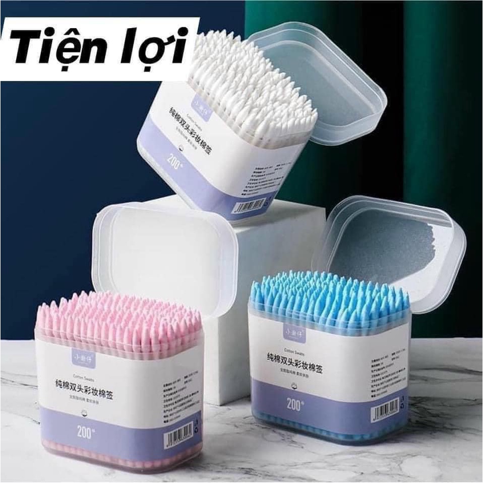 Hộp 200 Chiếc Tăm Bông  - JL