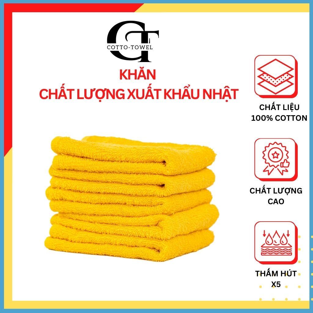 Khăn mặt Cotton Cao cấp 28*42cm HÀNG XUẤT NHẬT