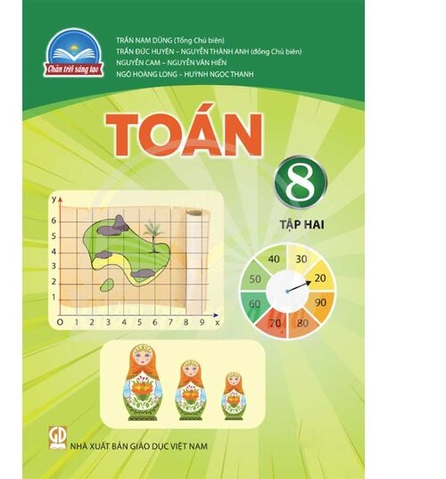Sách giáo khoa Toán 8- tập hai- Chân Trời Sáng Tạo (Kèm Nilon bọc Sách)