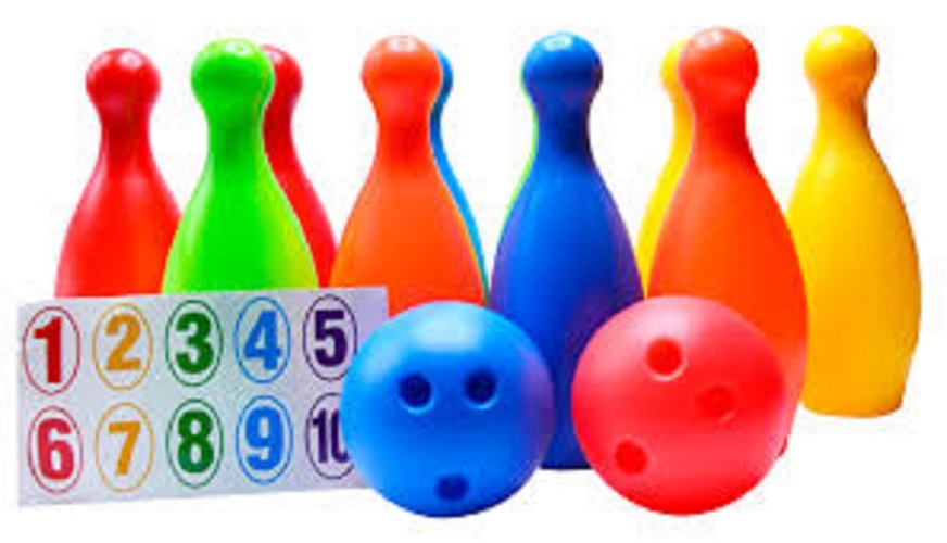 Đồ chơi ném bóng bowling dành cho bé và gia đình cùng chơi chất liệu nhựa đẹp