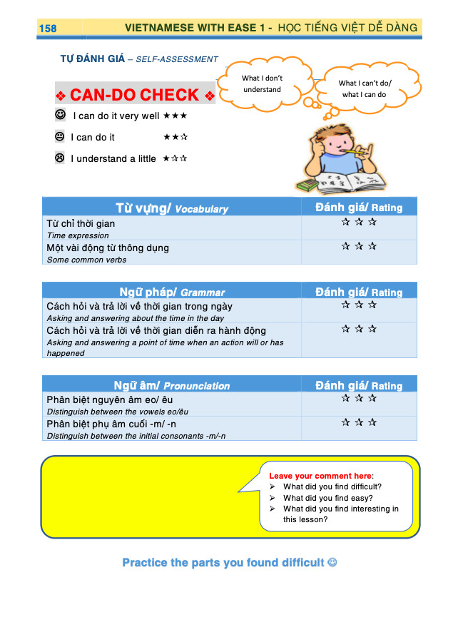(In màu - Cuốn 1) HỌC TIẾNG VIỆT DỄ DÀNG - Vietnamese With Ease 1 – Chu Thị Hương Quỳnh – Nxb Dân Trí
