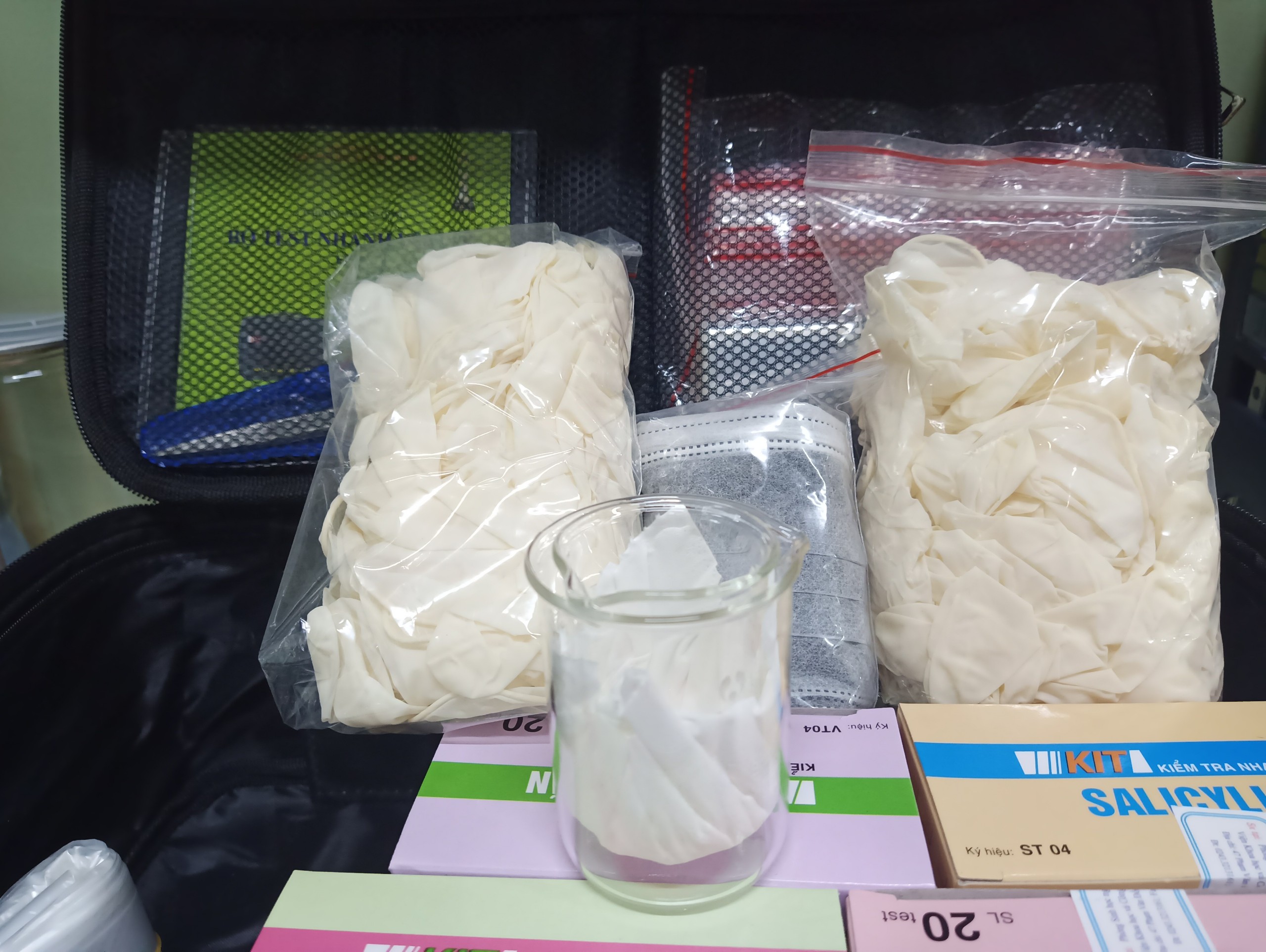 Bộ vali test nhanh an toàn vệ sinh thực phẩm