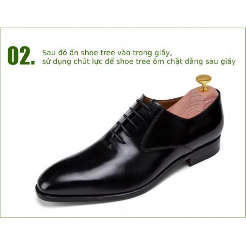 Shoe Tree - Cây Giữ Form Giày Gỗ Tuyết Tùng