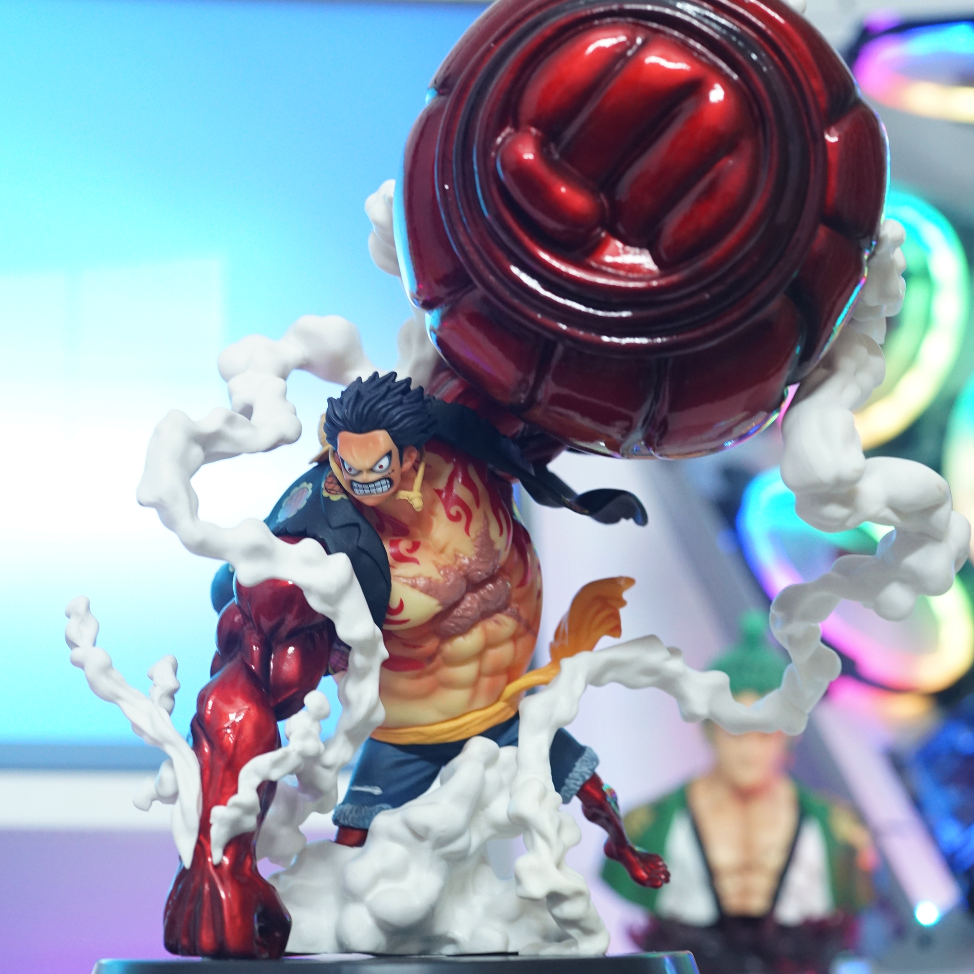 MÔ HÌNH LUFFY GEAR 4 SNAKE MAN SIZE M 25CM HÀNG CAO CẤP