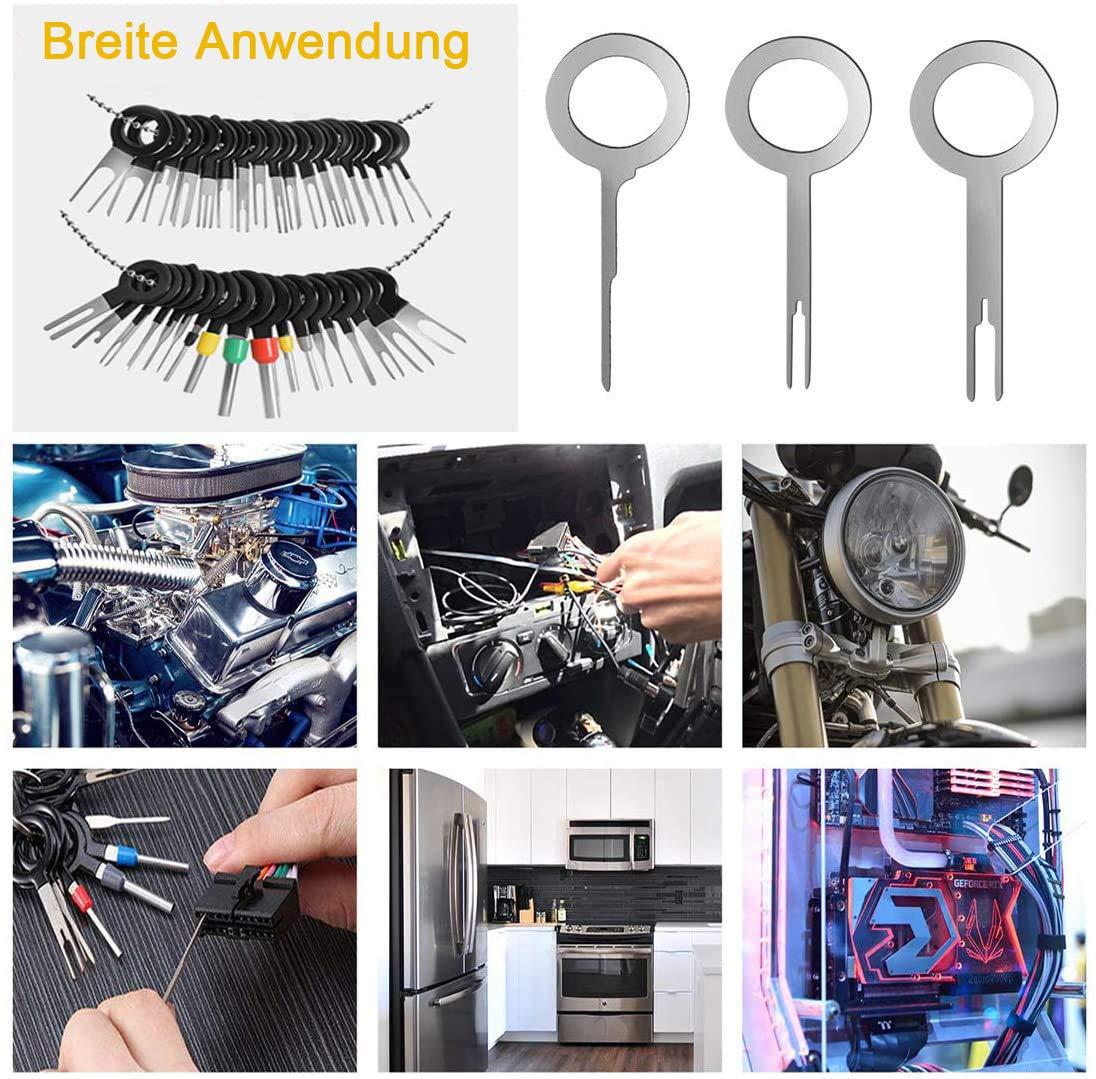 Công cụ đầu cuối bộ dụng cụ thiết bị đầu cuối, đầu nối công cụ tháo gỡ xe điện để cắt chân sau 41PCS 41PCS