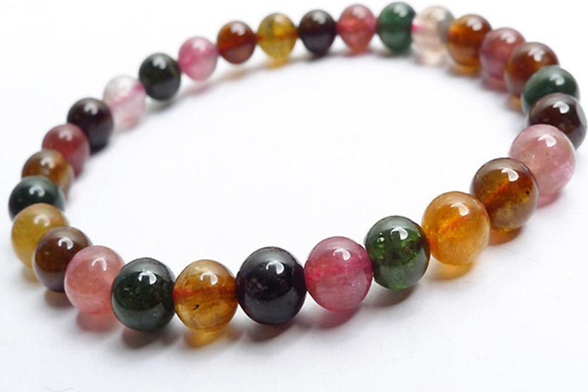 Vòng Đá Tourmaline Đa Sắc