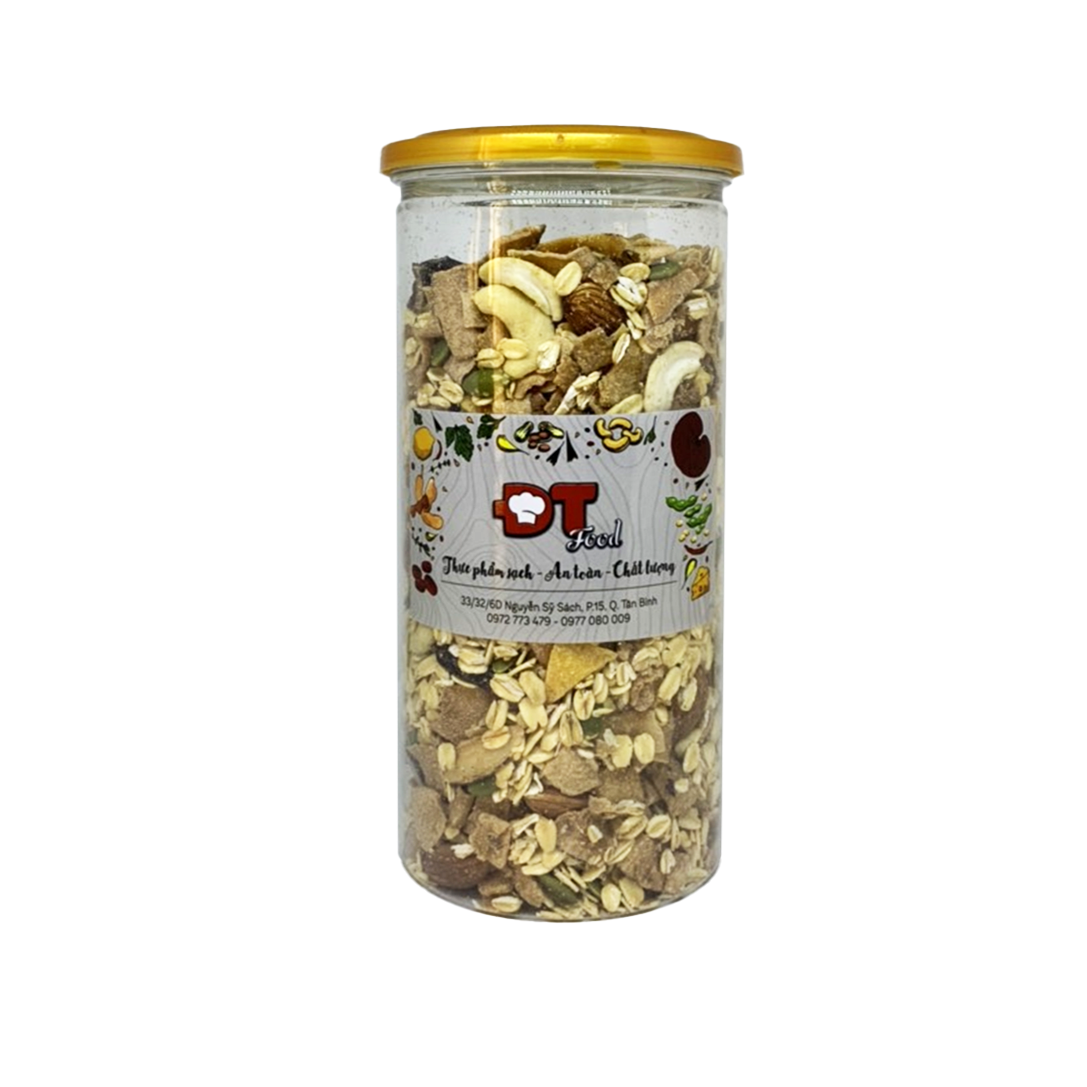 Granola Ngũ Cốc Yến Mạch Mix Hạt Dinh Dưỡng DTFood