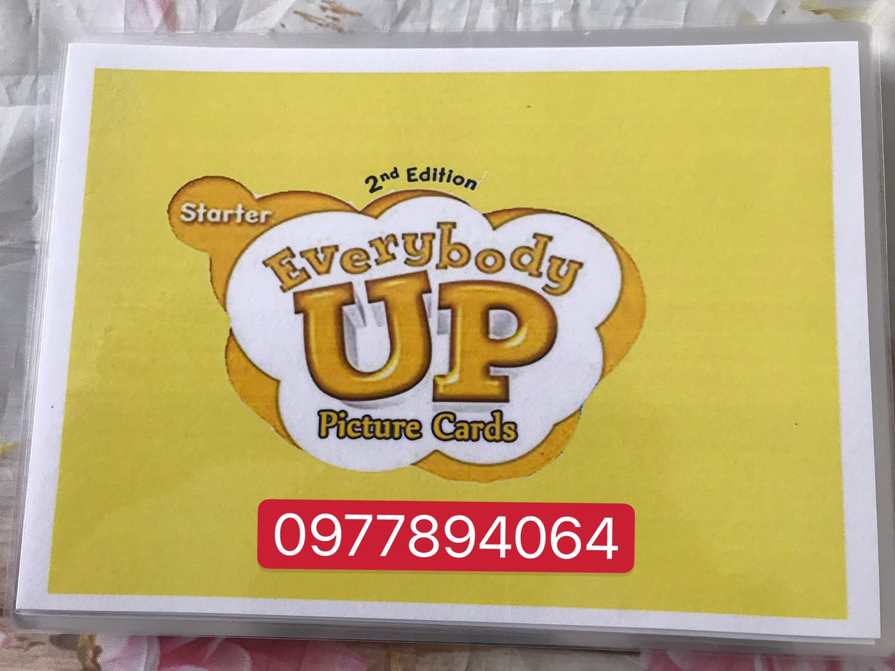 Flashcard Tiếng Anh cho giáo trình Everybody up starter