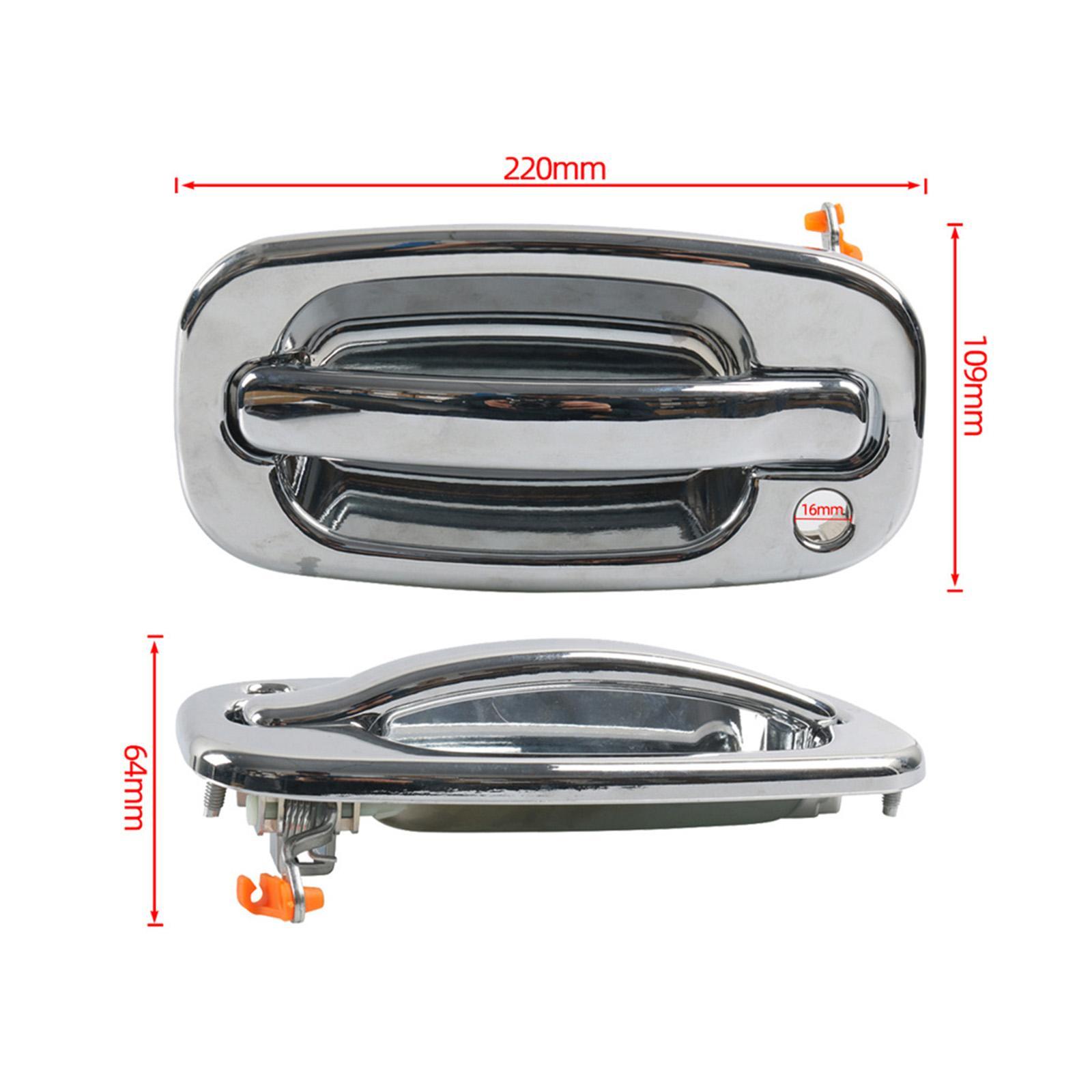 Exterior Door Handle 15034985 Front Left Side Outer Door Handle for