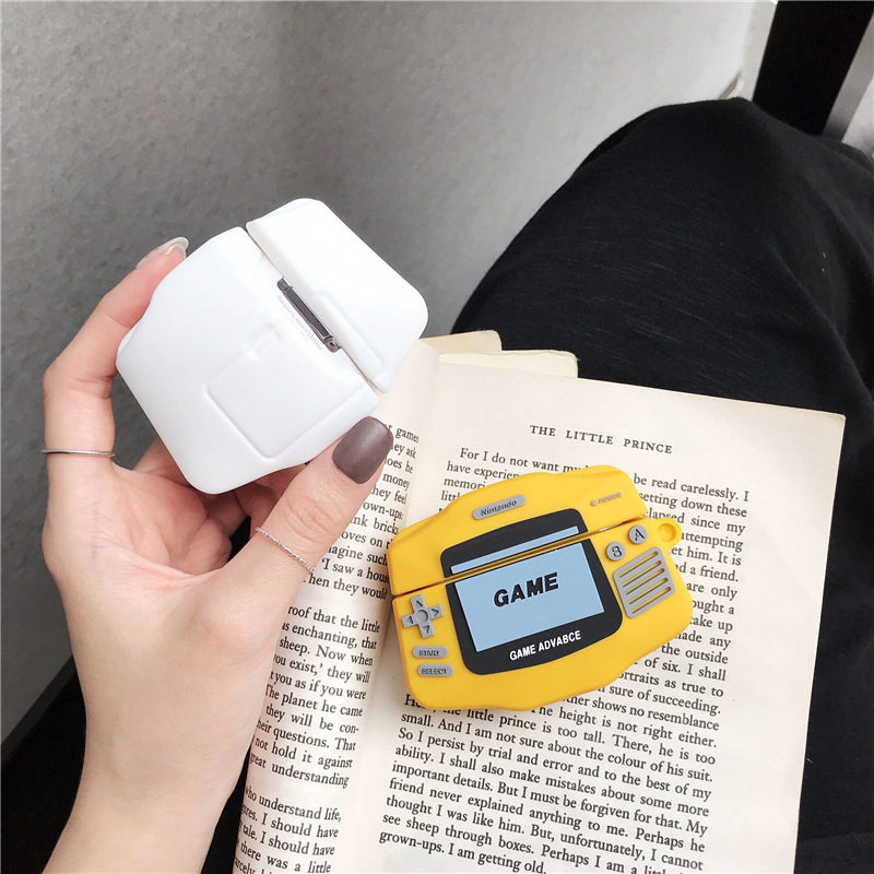 Bao Case Cho Airpods 1/ Airpods 2 / Airpods Pro Hình Máy Chơi Game Boy Advance