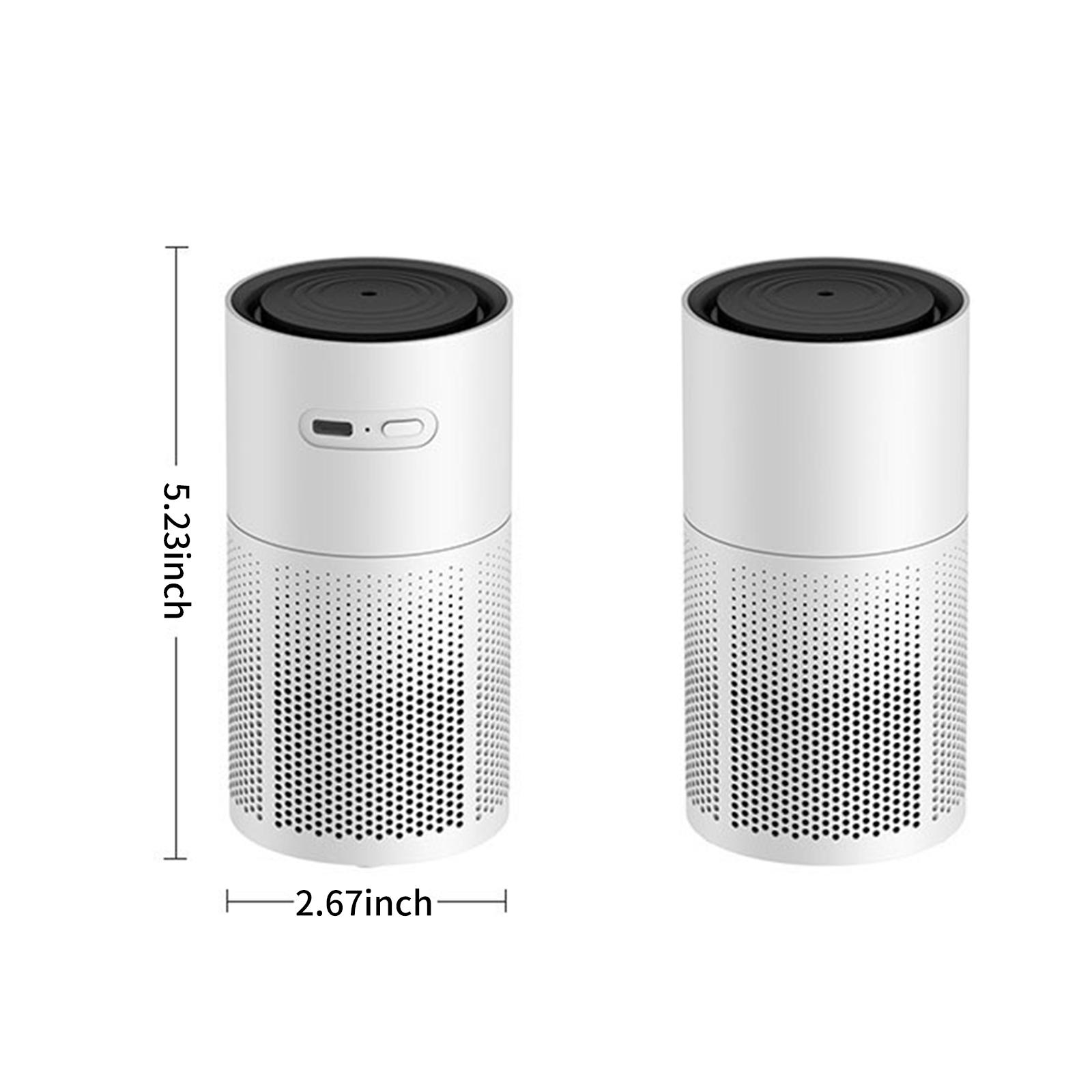 Máy Lọc Không Khí Ion Âm Để Bàn Với Đèn Chiếu Sao Usb Di Động Làm Sạch Không Khí