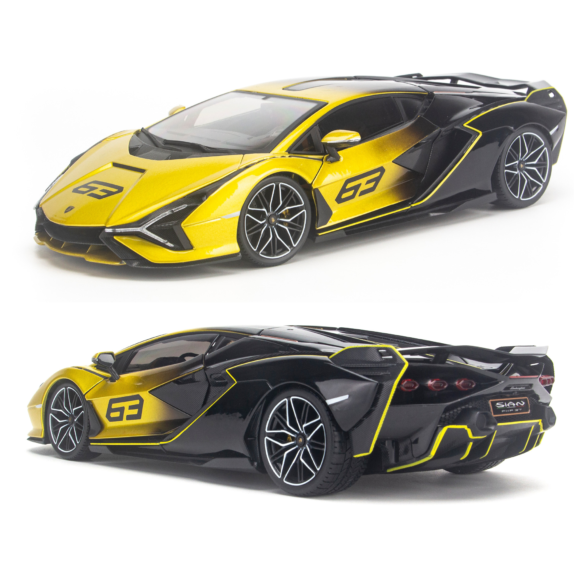 Mô hình xe Lamborghini Sián FKP 37 1:18 Bburago 18-11046