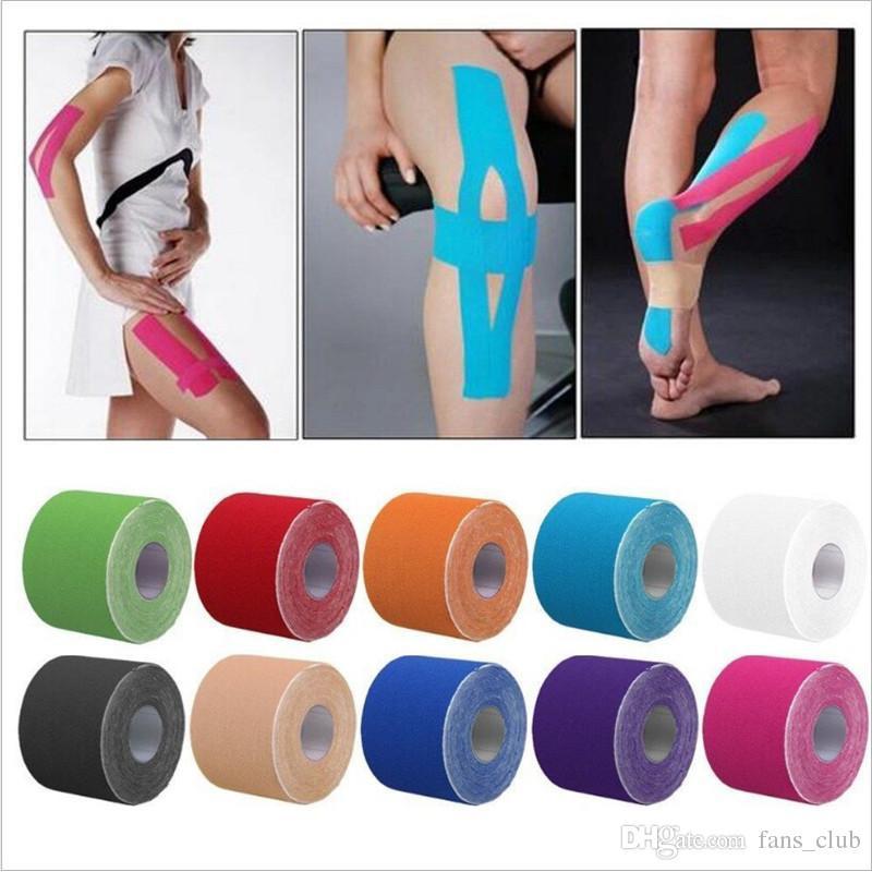 Băng Dán Cơ Thể Thao KINESOLOGY TAPE Băng Dán Hỗ Trợ Chấn Thương, Băng Keo Bóng Đá Thể Thao Tiện Lợi