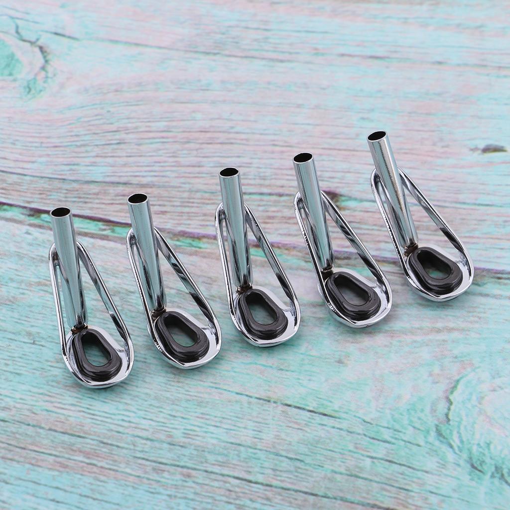 5pcs 26mm Fishing Top Rings Rod Pole Repair Kit Line Guides Eyes Stainless