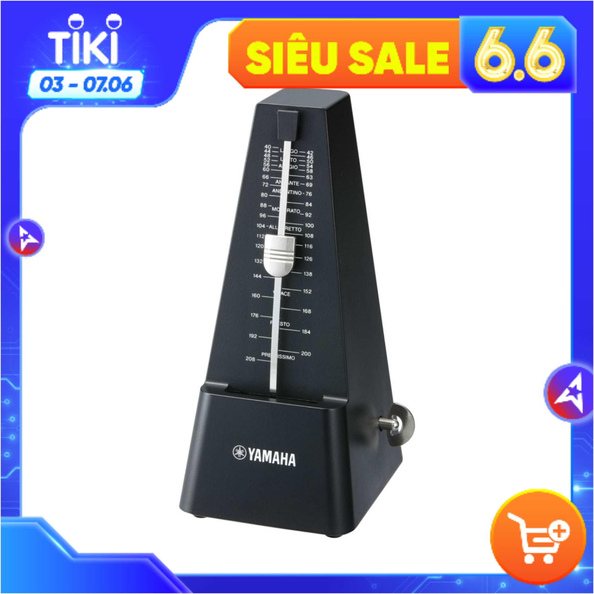 Máy Đếm Nhịp Yamaha MP90 tâp đàn Guitar/Violin/Piano/Trống - Hàng Chính Hãng