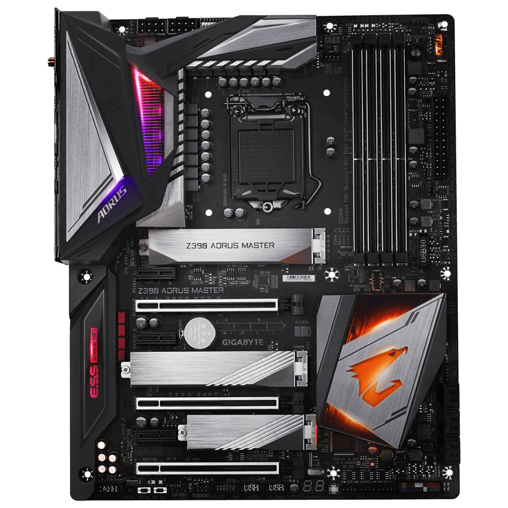 Bo Mạch Chủ Mainboard GIGABYTE Z390 AORUS Master  (SK1151) - Hàng Chính Hãng