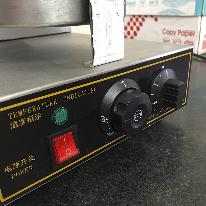Máy nướng bánh ốc quế, bánh kẹp cuốn bằng điện công suất lớn