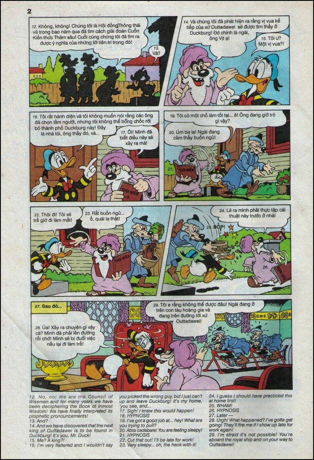 donald và bạn hữu chapter 24 5