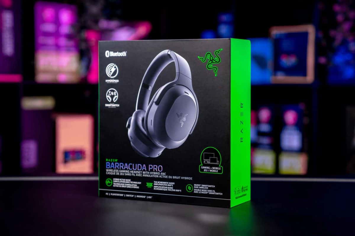 Tai nghe Razer Barracuda Pro-Wireless Gaming Headset with Hybrid ANC_Mới, hàng chính hãng