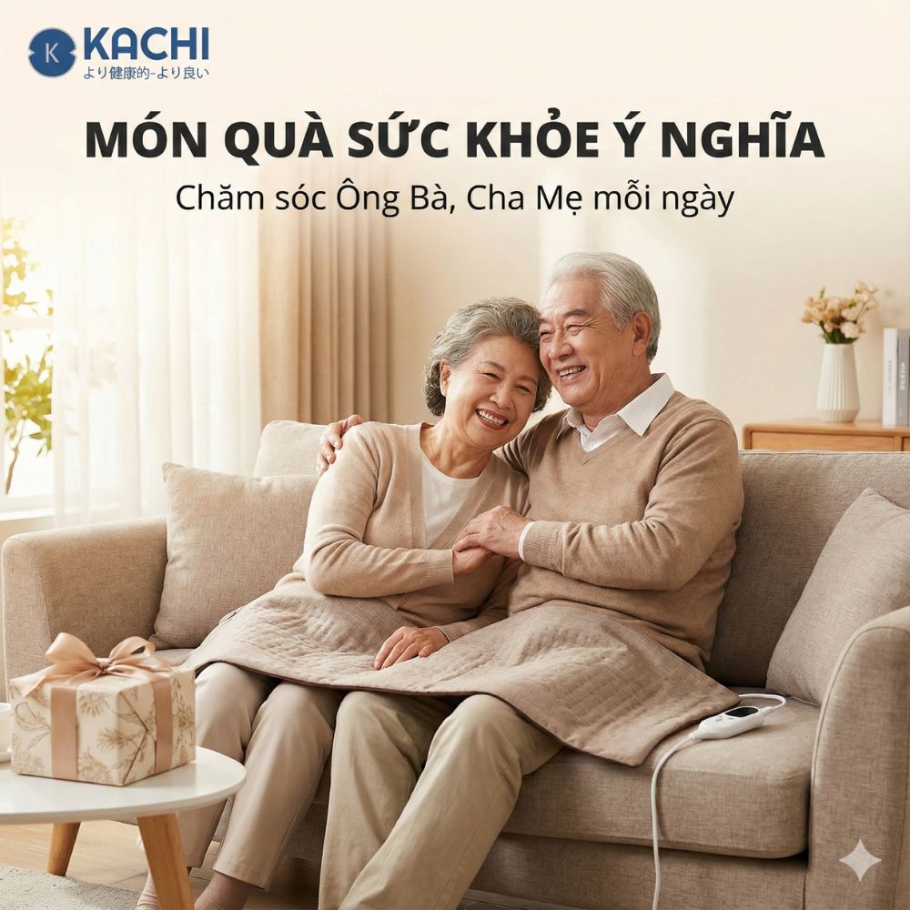 Thảm Điện Ngải Cứu Kachi MK421: Giải Pháp Trị Liệu Đông Y Toàn Diện Ngay Tại Nhà - hàng chính hãng