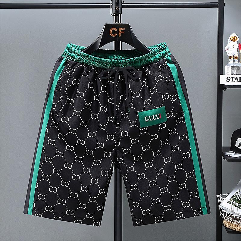 Quần short đùi nam cao cấp TC với thiết kế họa tiết cùng logo chữ hợp thời trang, trẻ trung, năng động - K028