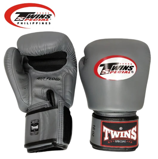 Găng Twins Bgvl-3 (Made in ThaiLand) - Boxing/ MuayThai/ Kickboxing Training/ Màu Xám